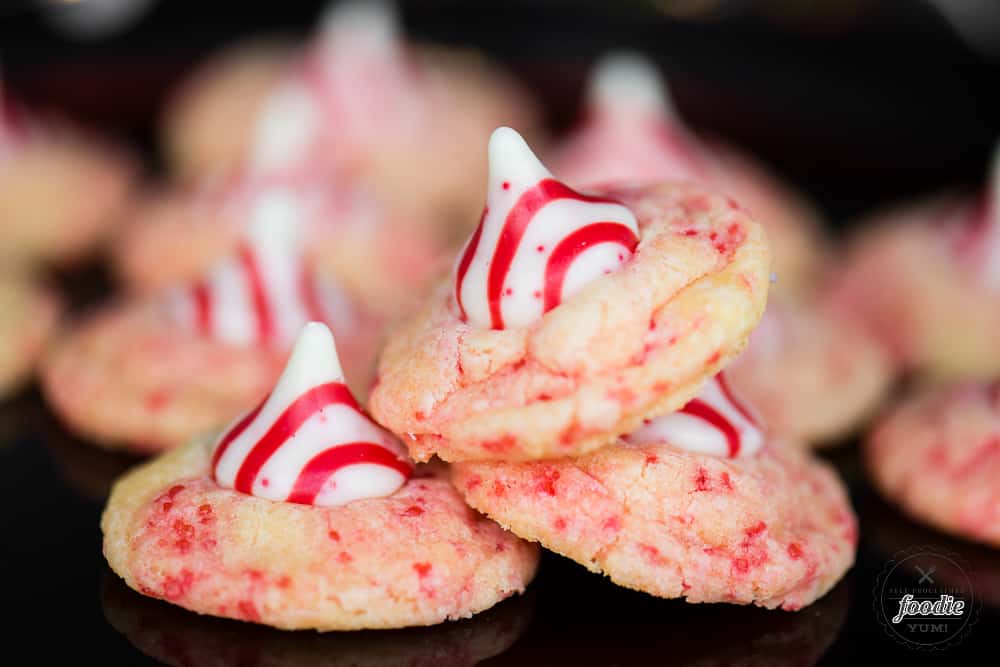 The best Peppermint Kiss Cookies recipe