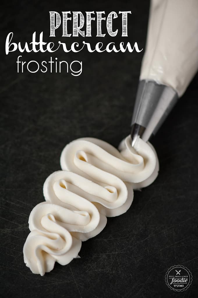 compartir traidor matiz Perfect Italian Buttercream Frosting - Self Proclaimed Foodie
