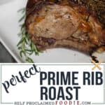 perfect prime rib roast recipe