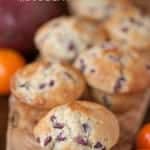 Few things are better than tasty brown butter Pomegranate Orange Muffins, full of fresh pomegranate seeds and orange zest, with your morning cup of coffee.