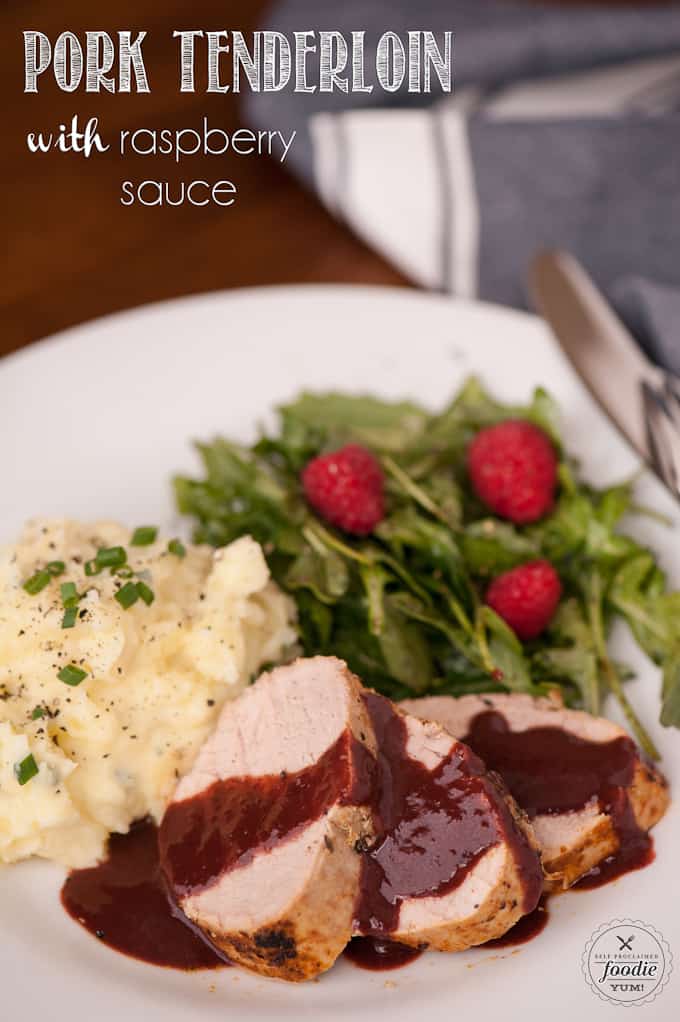 Pork Tenderloin With Raspberry Sauce Self Proclaimed Foodie