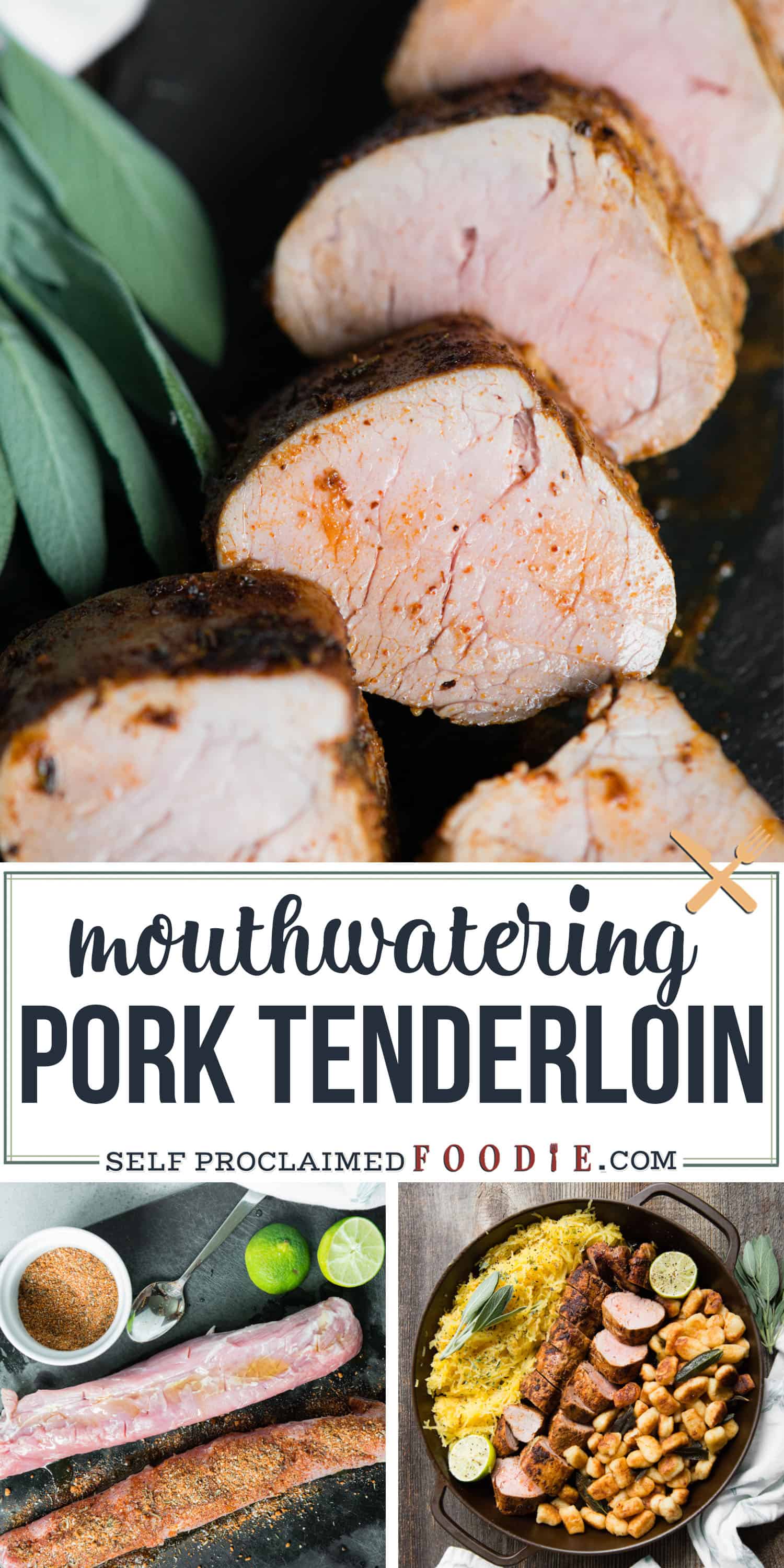 Mouthwatering Oven Baked Pork Tenderloin {Seared Roasted} - Self ...