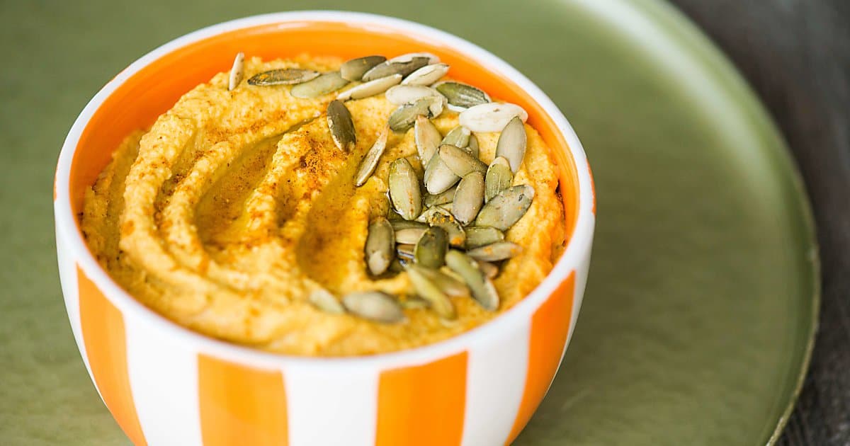 Homemade Pumpkin Curry Hummus Self Proclaimed Foodie