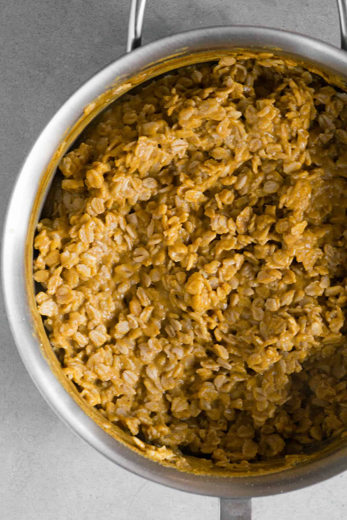 Pumpkin Oatmeal in pot