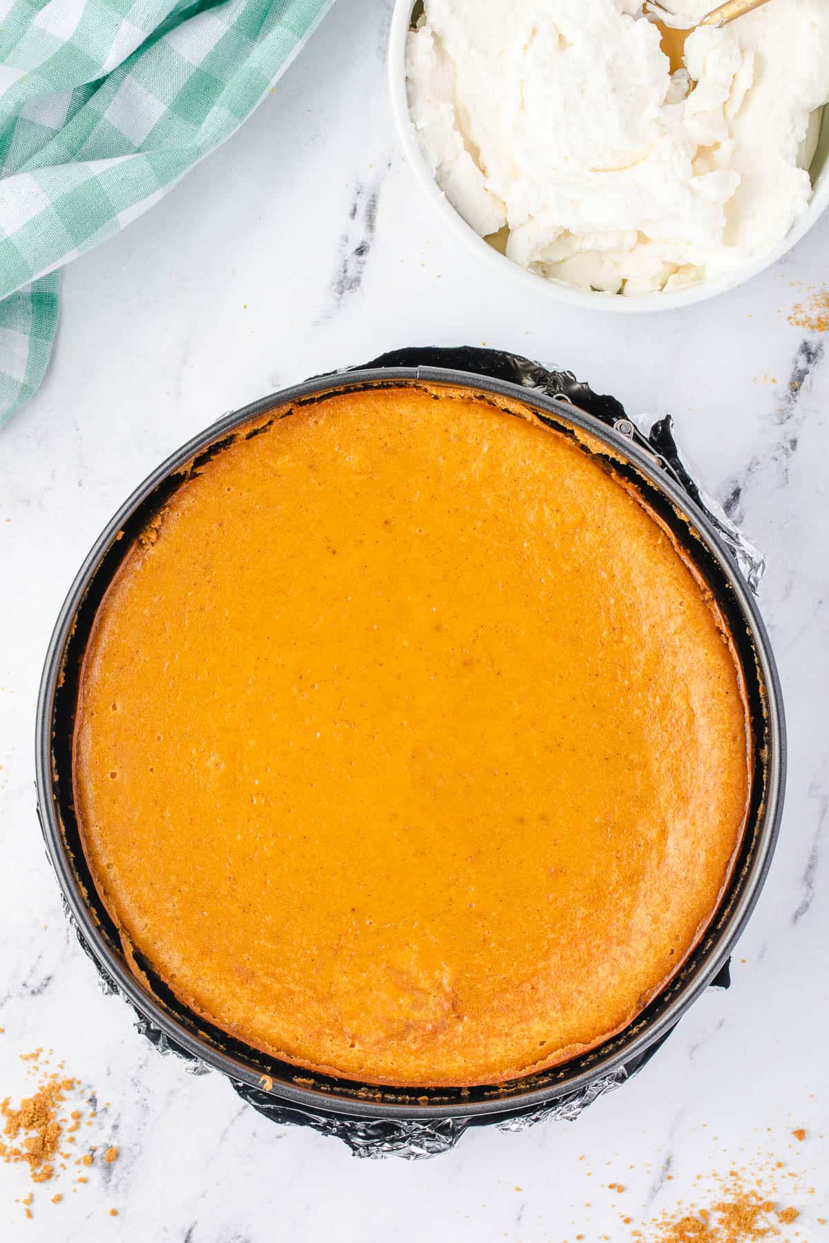 baked Pumpkin Pie Cheesecake