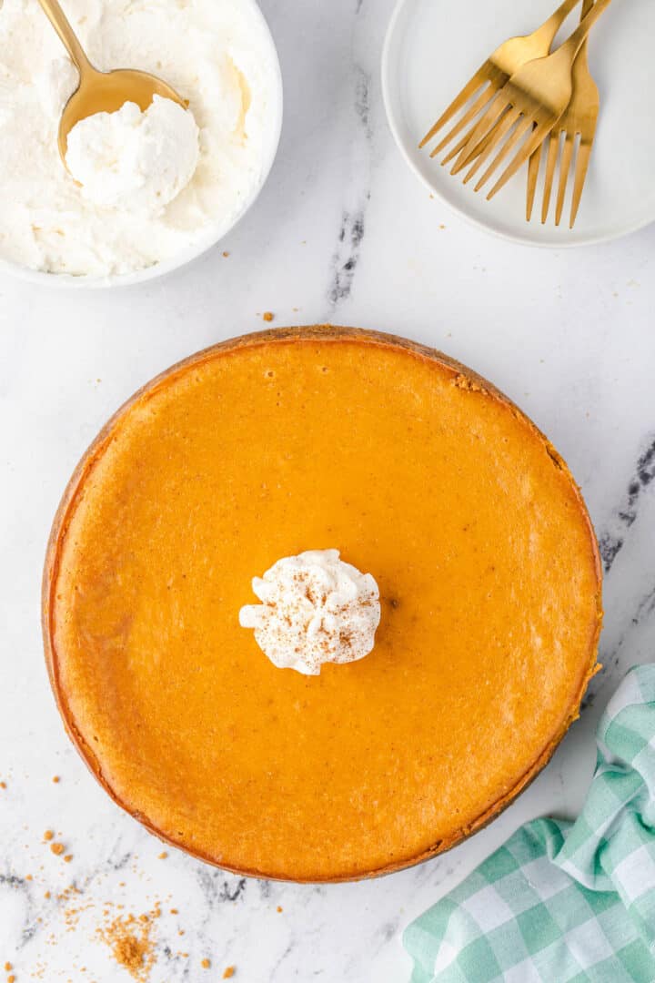 Pumpkin Pie Cheesecake Recipe | Self Proclaimed Foodie