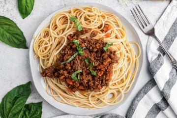 Authentic Homemade Ground Beef Ragu Sauce - Slow Cooked