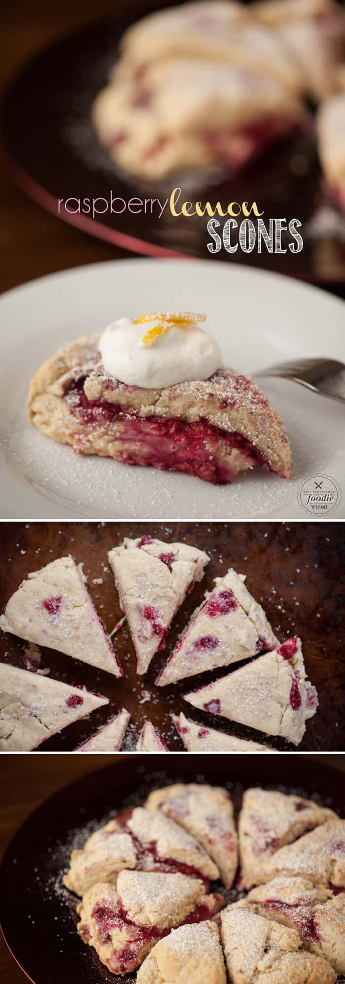 Homemade buttermilk Raspberry Lemon Scones are a delightful summer treat that you can enjoy for breakfast, brunch, or afternoon tea.