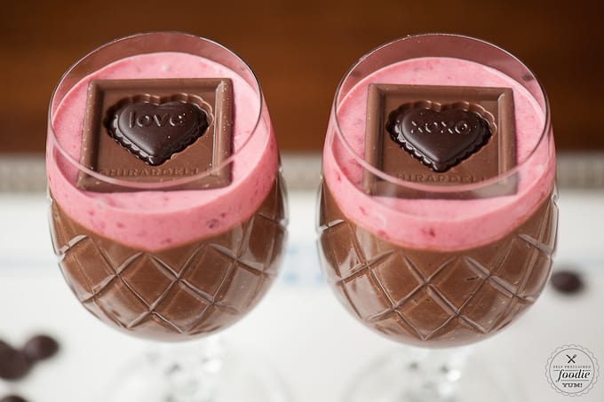 Chocolate Raspberry Pots de Crème | Self Proclaimed Foodie