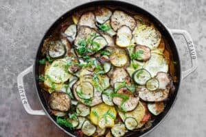 baked vegan Ratatouille recipe