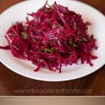 This Raw Citrus Beet Salad is a gorgeous, bright, incredibly easy to make super food side dish and will even have non-beet lovers asking for more.