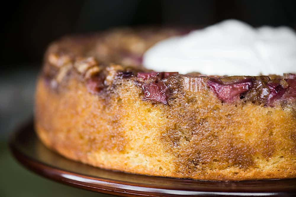 A close up of a cake on a plate