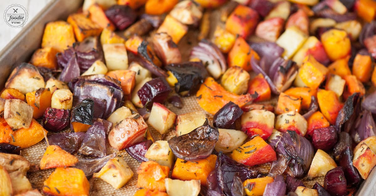 Roasted Root Vegetables | Self Proclaimed Foodie