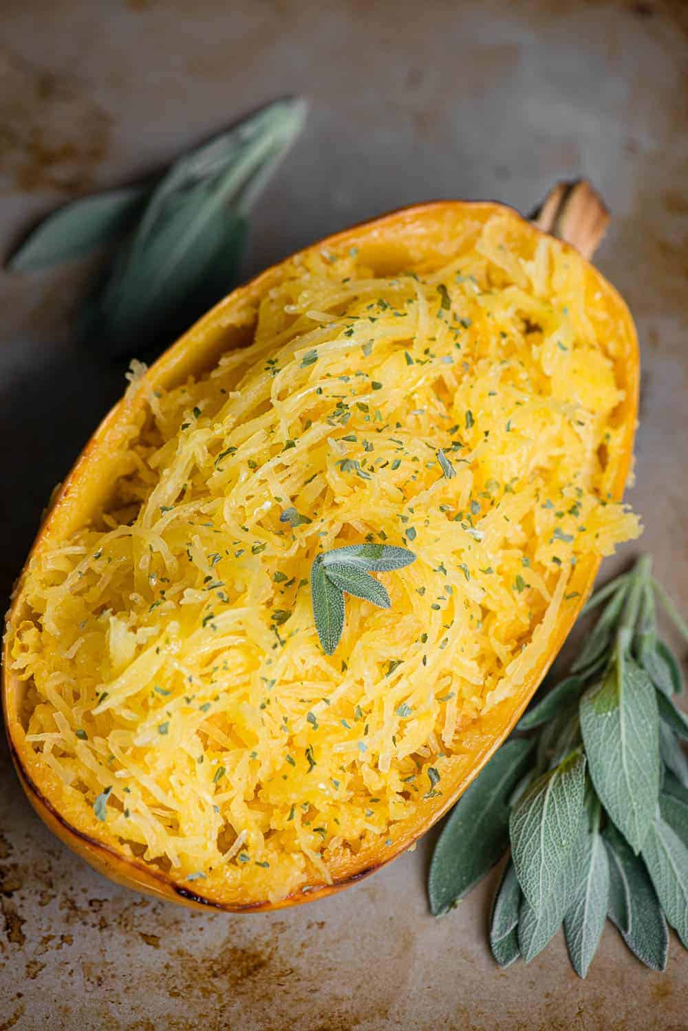 Roasted Spaghetti Squash Self Proclaimed Foodie