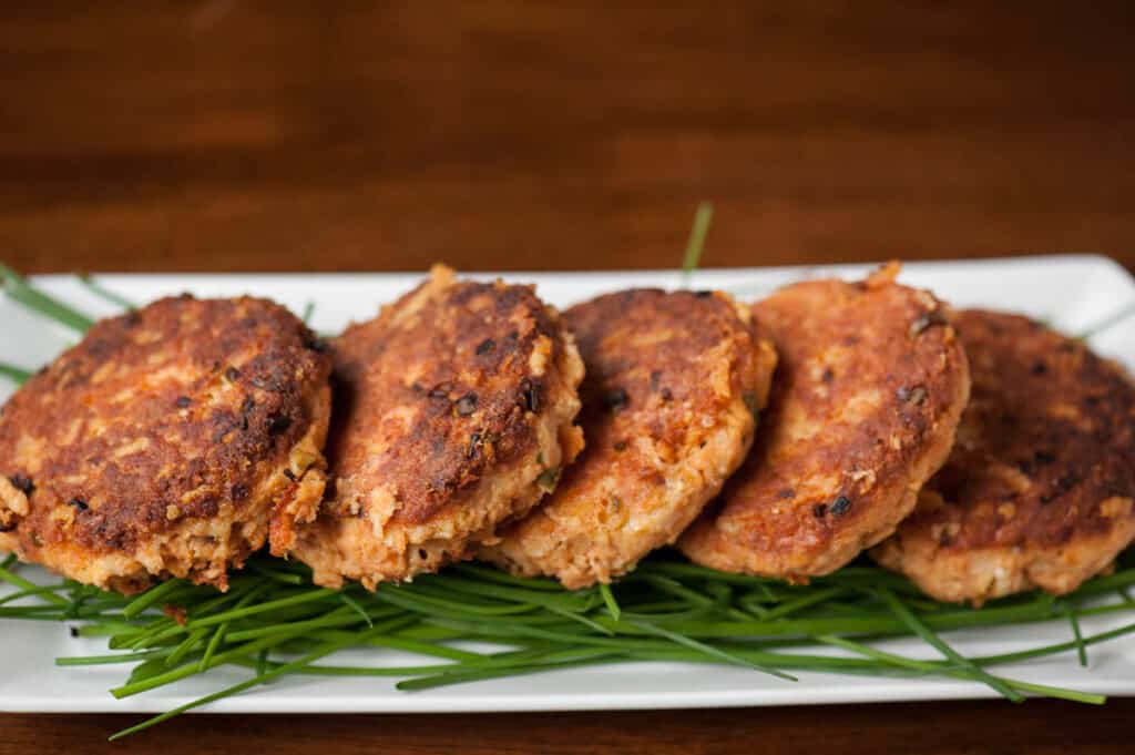 The Best Salmon Burgers - Fed & Fit