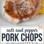 how to make salt and pepper pork chops