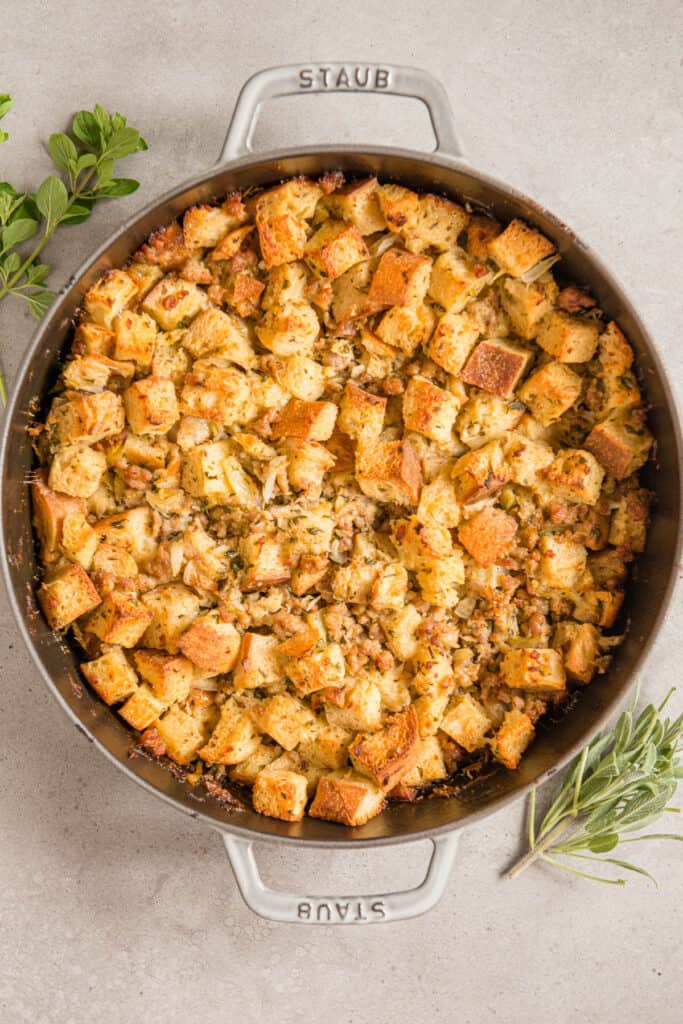 thanksgiving Sausage Stuffing