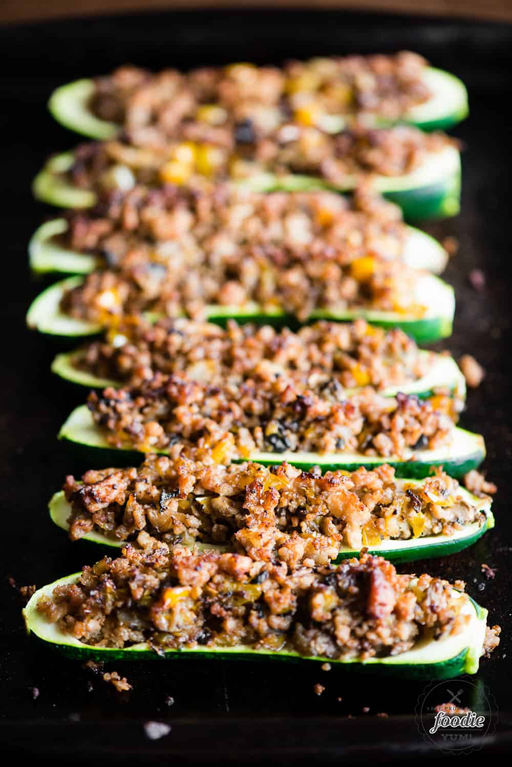 How to make Zucchini Boats with sausage