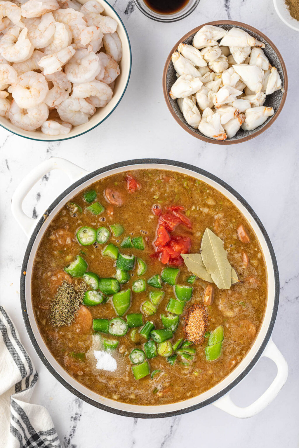 Cajun inspired Seafood Gumbo Recipe Self Proclaimed Foodie