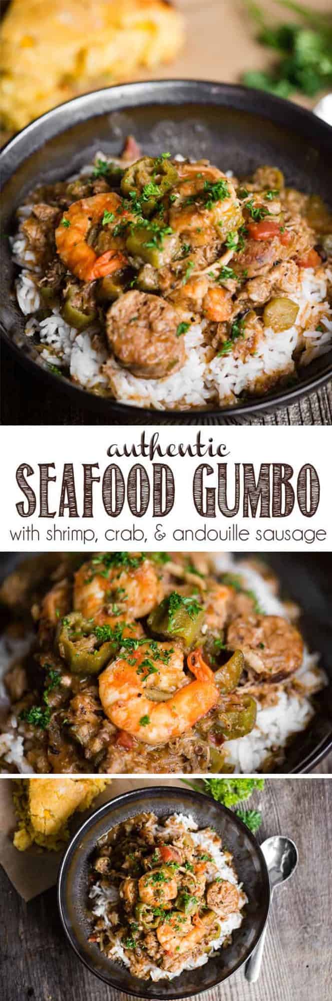 Authentic Seafood Gumbo Recipe | Self Proclaimed Foodie