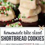 how to make shortbread cookies
