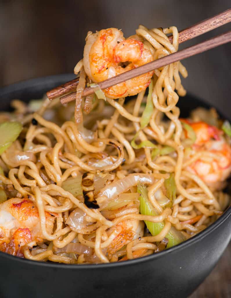 Shrimp Chow Mein Self Proclaimed Foodie