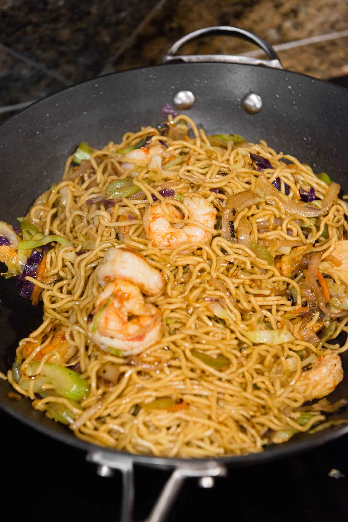 The BEST Shrimp Chow Mein Recipe | Self Proclaimed Foodie