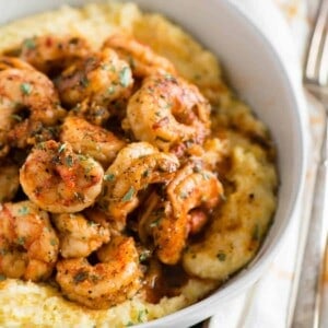 Shrimp and cheese Grits