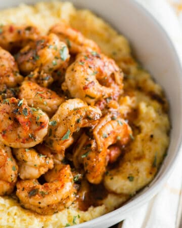 Shrimp and cheese Grits