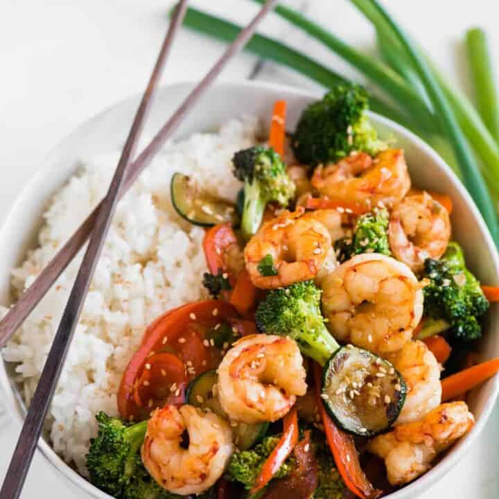 Shrimp Stir Fry - Self Proclaimed Foodie