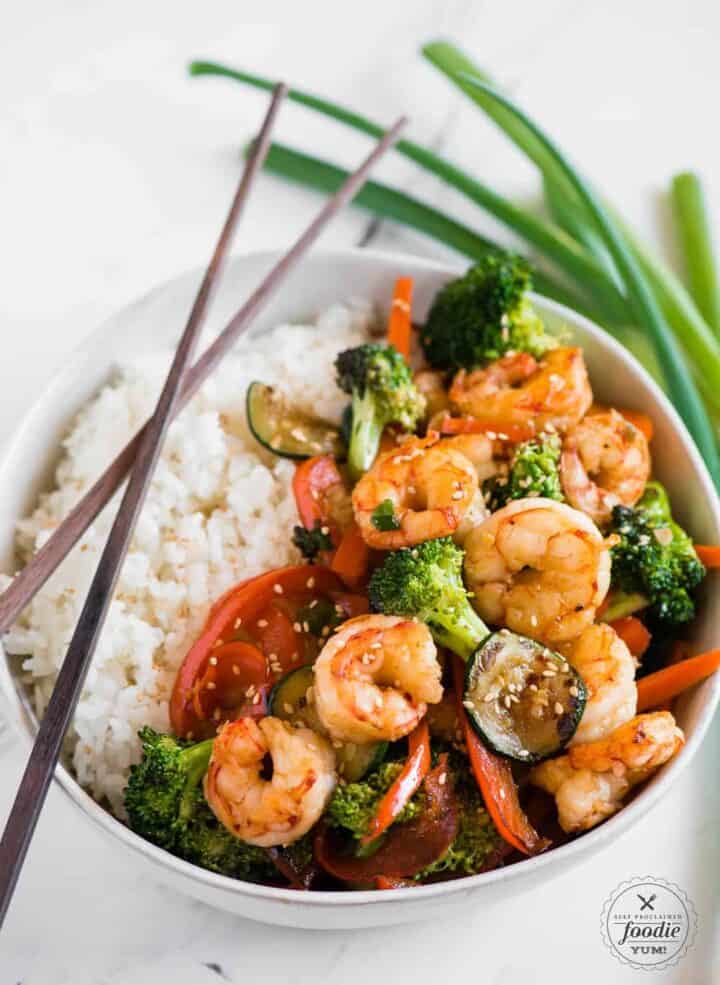 Shrimp Stir Fry - Self Proclaimed Foodie