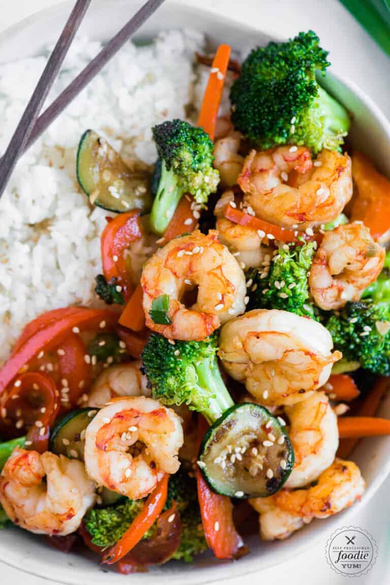 The BEST Shrimp Stir Fry Recipe - Self Proclaimed Foodie