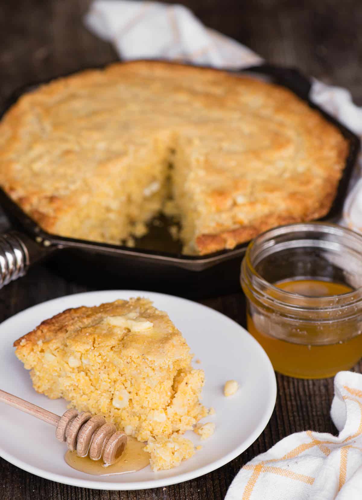 Skillet Buttermilk Cornbread Self Proclaimed Foodie