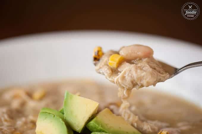 Amazing White Chicken Chili - Yummy Healthy Easy