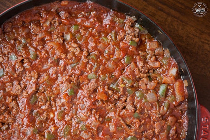 sloppy joe casserole sauce