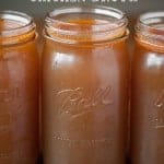 This rich Slow Cooker Chicken Broth that you can use for soups or gravy transforms your leftover roasted or rotisserie chicken in your crockpot over night.