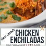 how to make low Cooker Chicken Enchilada Casserole