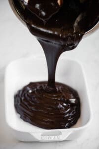 chocolate ganache for smores dip