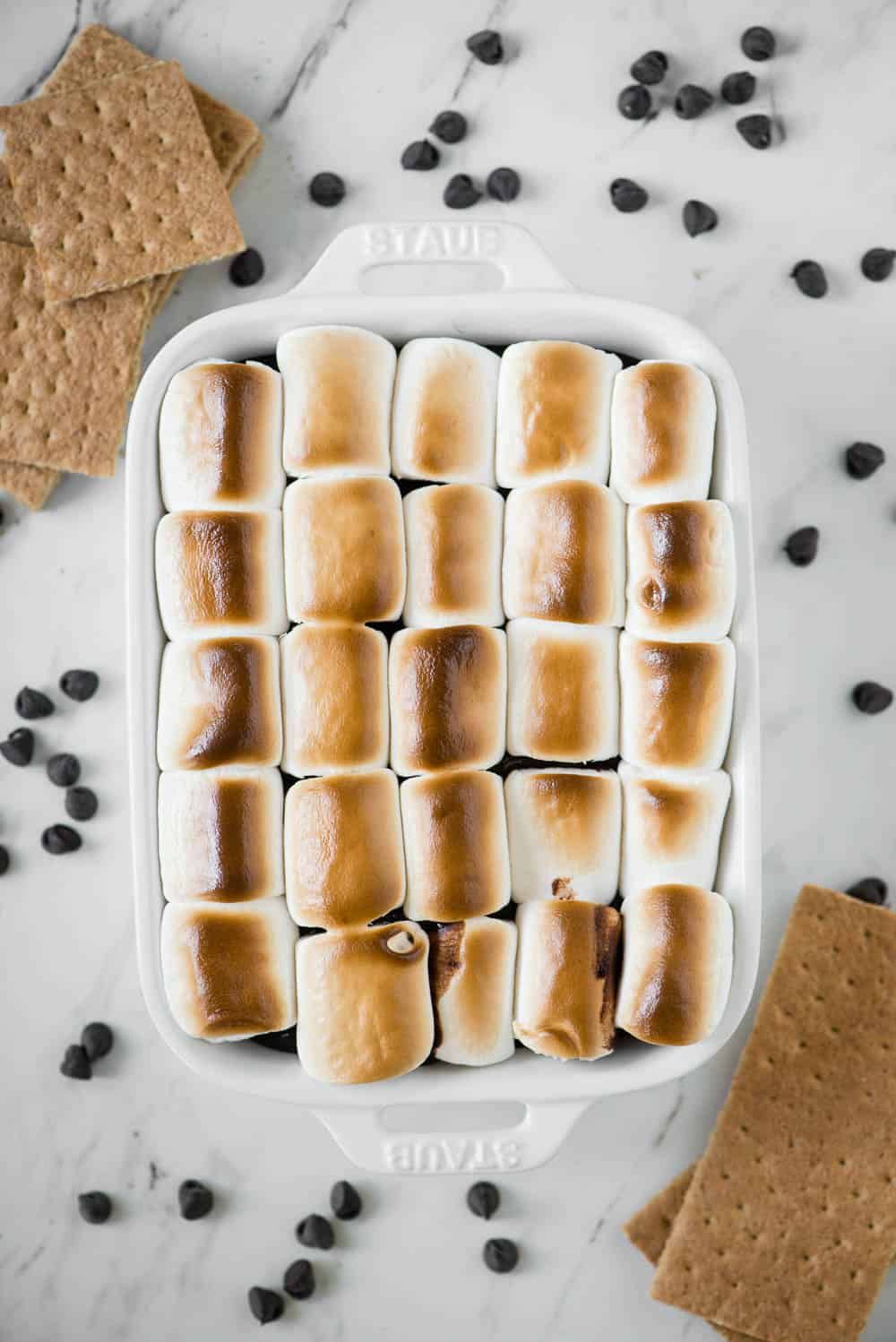 baked smores dip