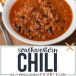spicy southwest chili