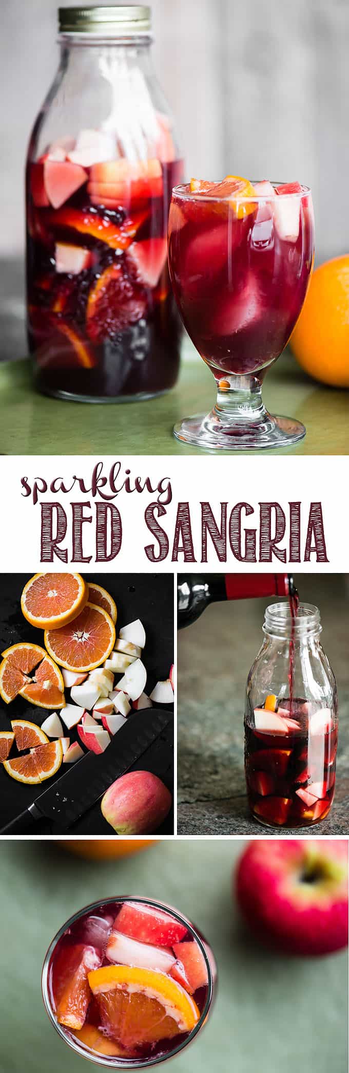 c recipes juice vitamin fruit Foodie Self Sangria Red  Proclaimed Sparkling Recipe