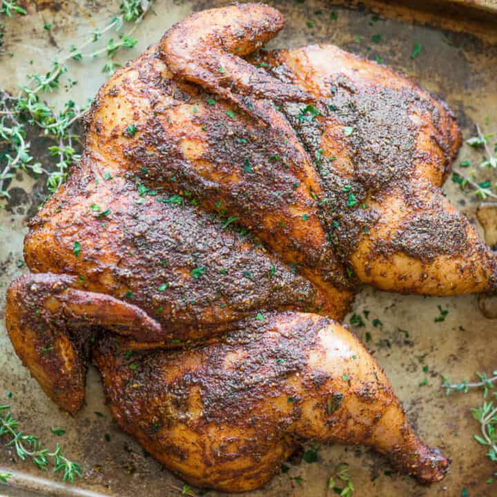 How to Make Spatchcock Smoked Chicken - Self Proclaimed Foodie