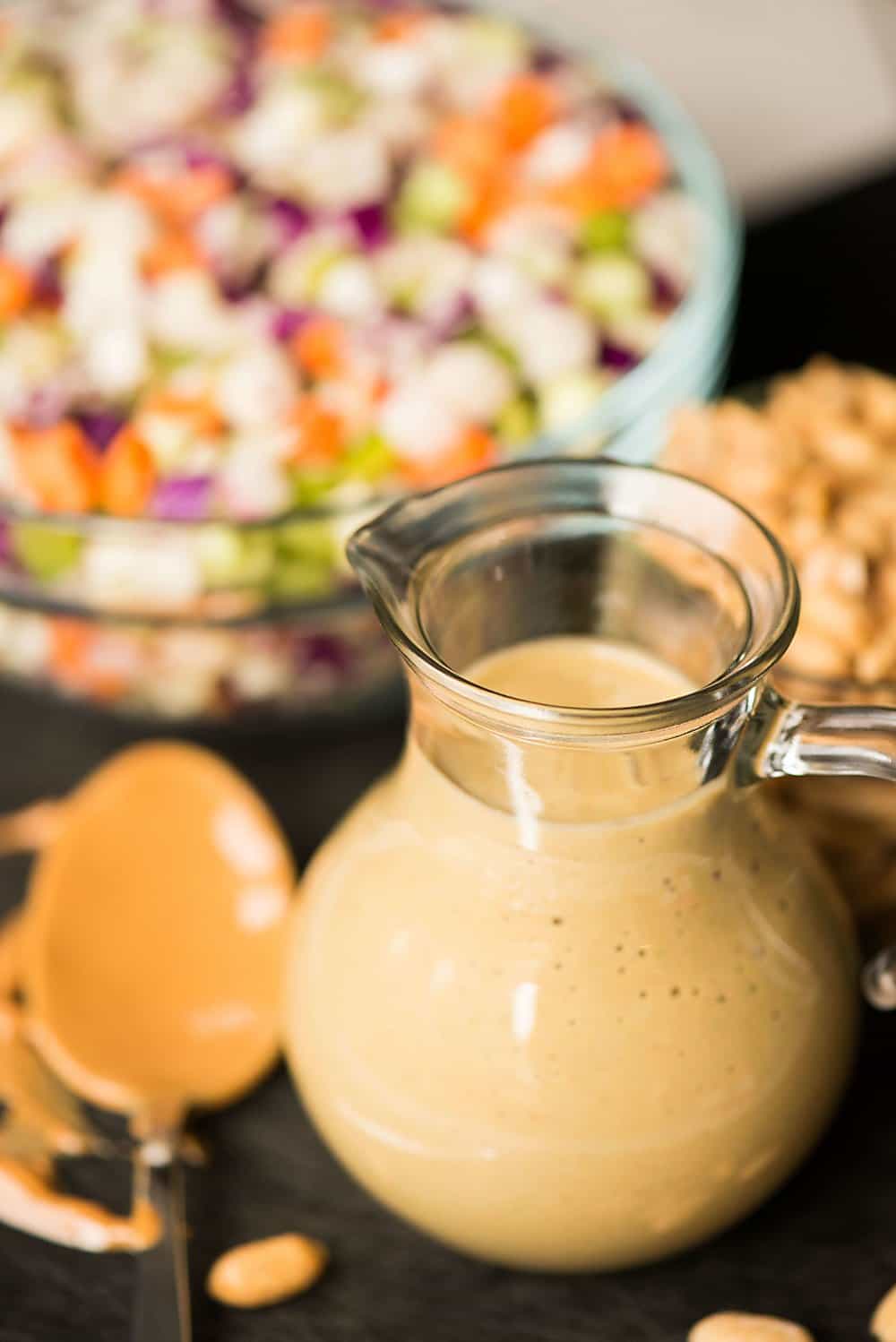 peanut sauce for spicy peanut asian slaw