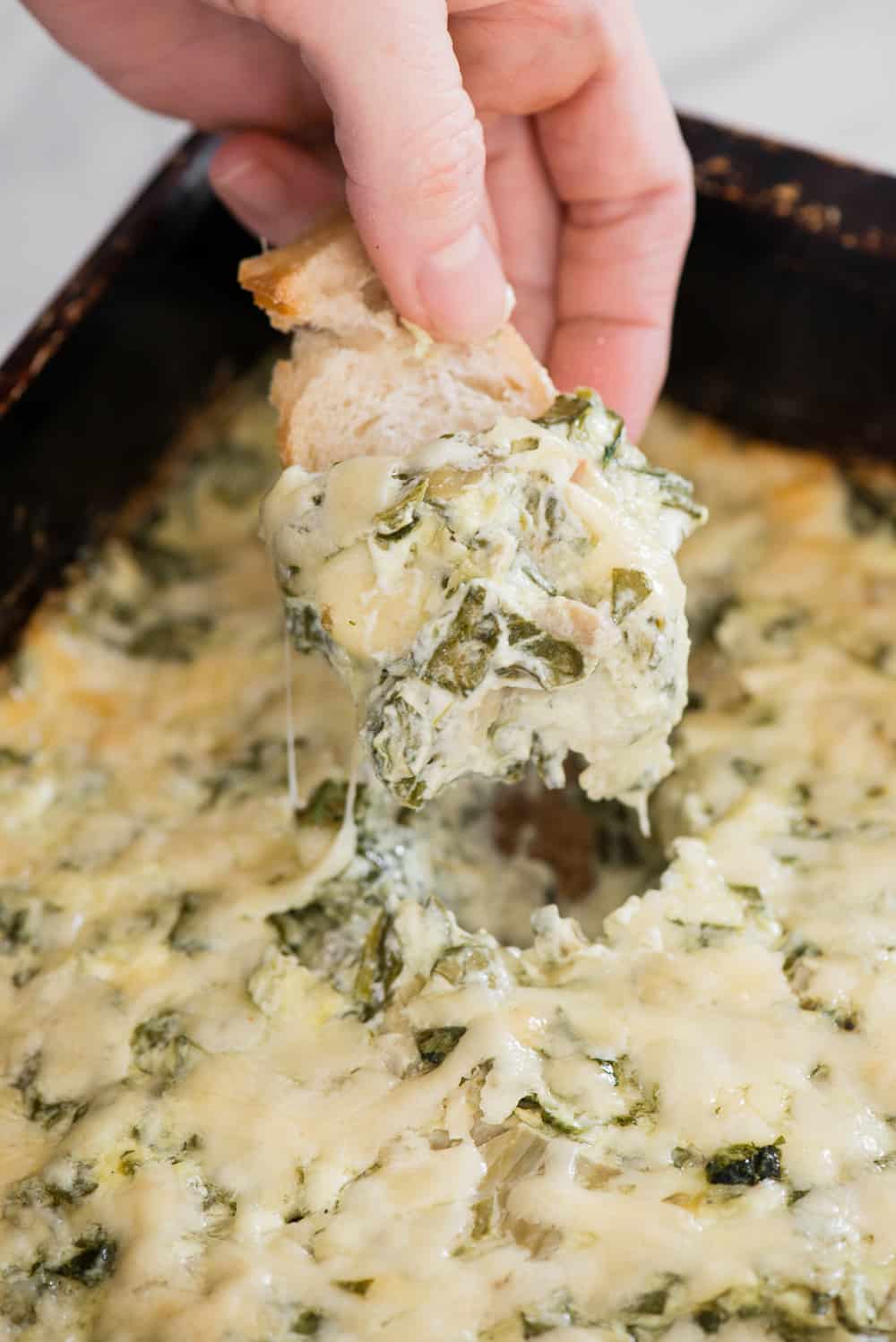 warm Spinach Artichoke Dip