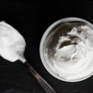 Recipe for Stabilized Whipped Cream