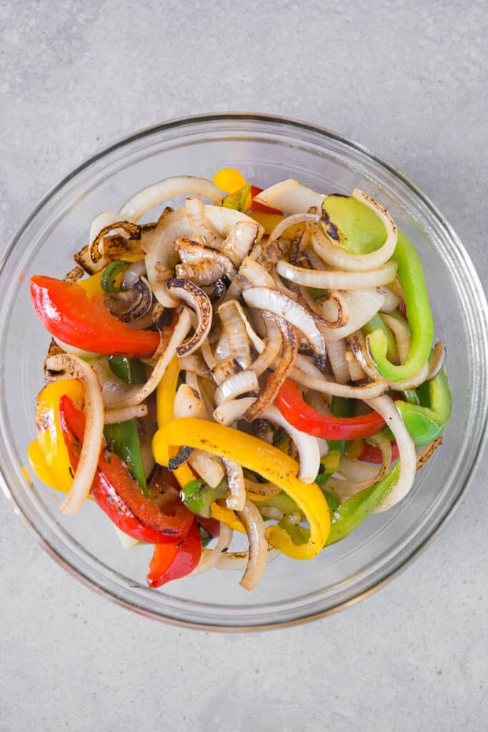 sauteed onions and peppers