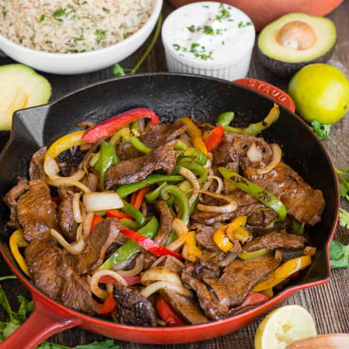 Easy and Delicious Steak Fajitas - Self Proclaimed Foodie