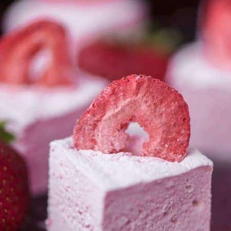 Homemade marshmallows are a real treat, and these Strawberry Marshmallows made with fresh strawberry puree take them to a whole new level!