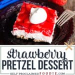 the best strawberry pretzel dessert recipe