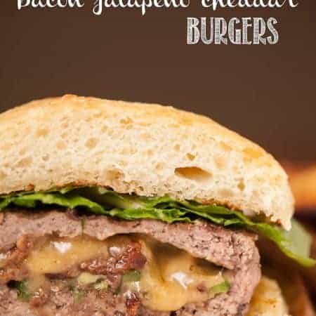 Why bother with toppings that slide right off your burger when the ultimate experience is these delicious grilled Stuffed Bacon Jalapeno Cheddar Burgers.